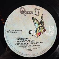 Винтажная виниловая пластинка LP Queen II (Japan 1975) (No Obi) Nevermore P-10119E