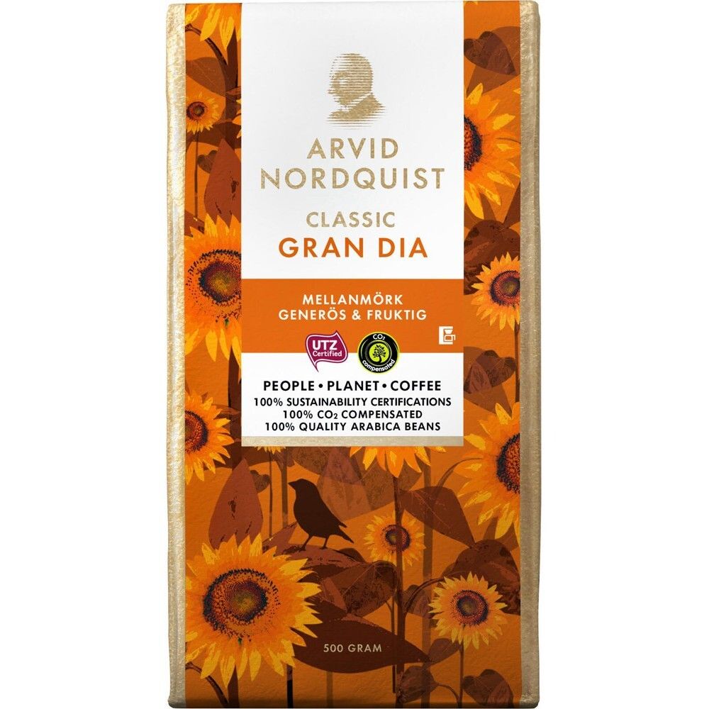 Заварной кофе Arvid Nordquist Classic Gran Dia Kahvi 500G – купить за 1 296  ₽ с доставкой из Финляндии