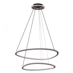 Citilux ТRIO CL215B061E LED Люстра подвесная с пультом Чёрная