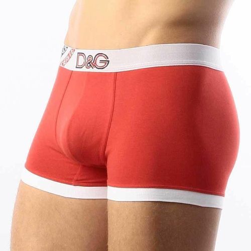 Мужские трусы боксеры красные D&amp;G Red Boxer