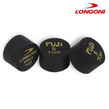 Наклейка для кия Longoni Fuji Black ø13мм Soft 1шт.