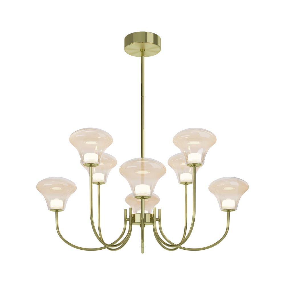 Люстра на штанге светодиодная Maytoni   MOD402PL-L30BS3K