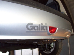 Фаркоп оцинкованный Galia K033A для Kia Rio II хетчбек 5 дверей 2005-2011(паспорт и сертификат в комплекте)(без электрики)