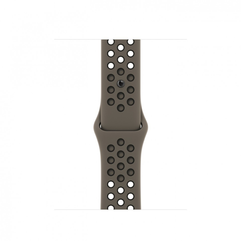 [MPGU3] Оригинальный ремешок 40/41mm Olive Grey/Black Nike Sport Band S/M