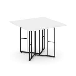 Rift Direct Стол переговорный RF.SPRG-001 Белый Бриллиант/Металл Черный 980*980*750