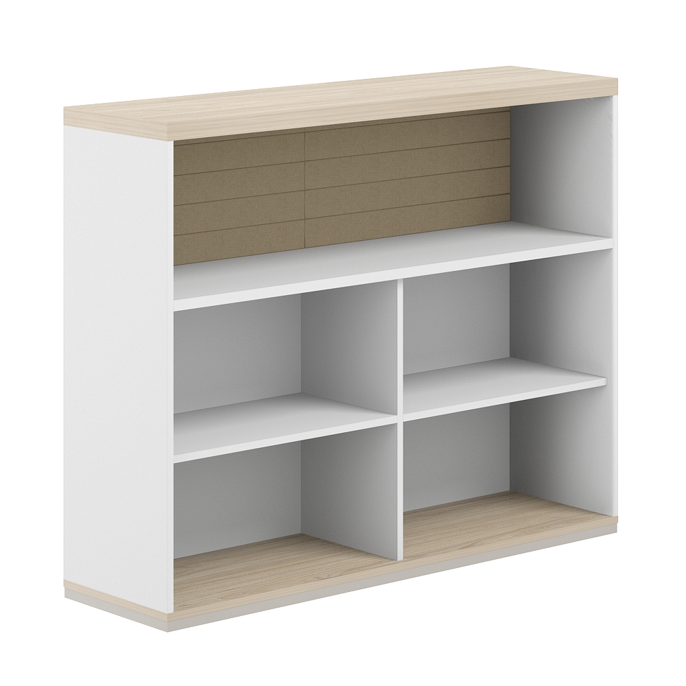 Стеллаж-комбо односторонний с мягким экраном AG.251.302.661.BG ALLEGRO (АЛЛЕГРО)