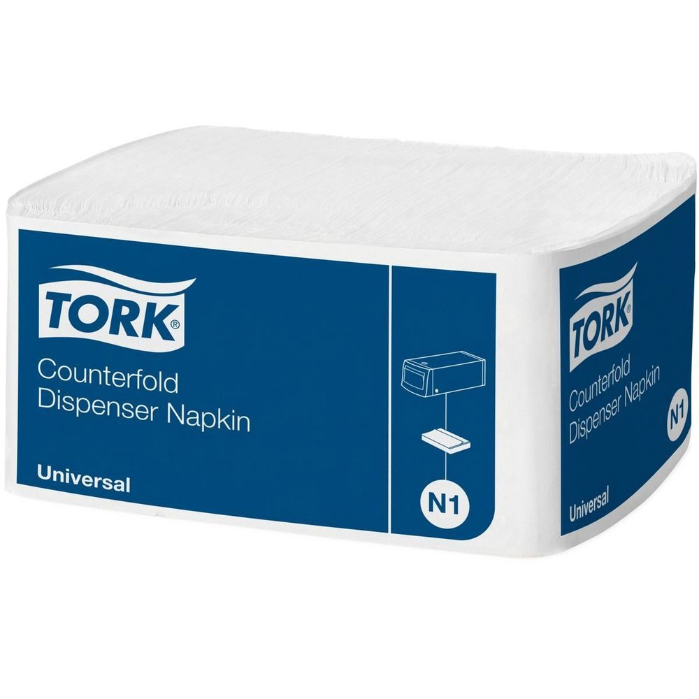 Салфетки Tork Counterfold 10935 для диспенсера 30х33 см 24 шт