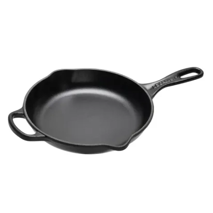Le Creuset Сковорода чугунная 23см черная.