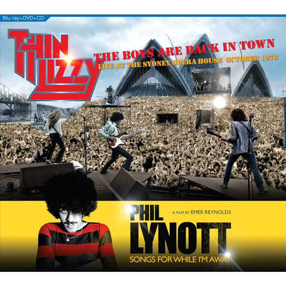 Thin Lizzy, Phil Lynott / The Boys Are Back In Town (Live At The Sydney Opera House October 1978), Songs For While I'm Away (Blu-ray+DVD+CD)
