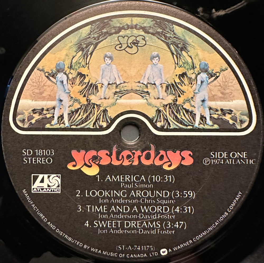 Yes- Yesterdays (США 1975г.)