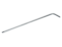 Ключ шестигранный Г-образный 3мм HEX шаровый экстрадлинный L=126мм JTC