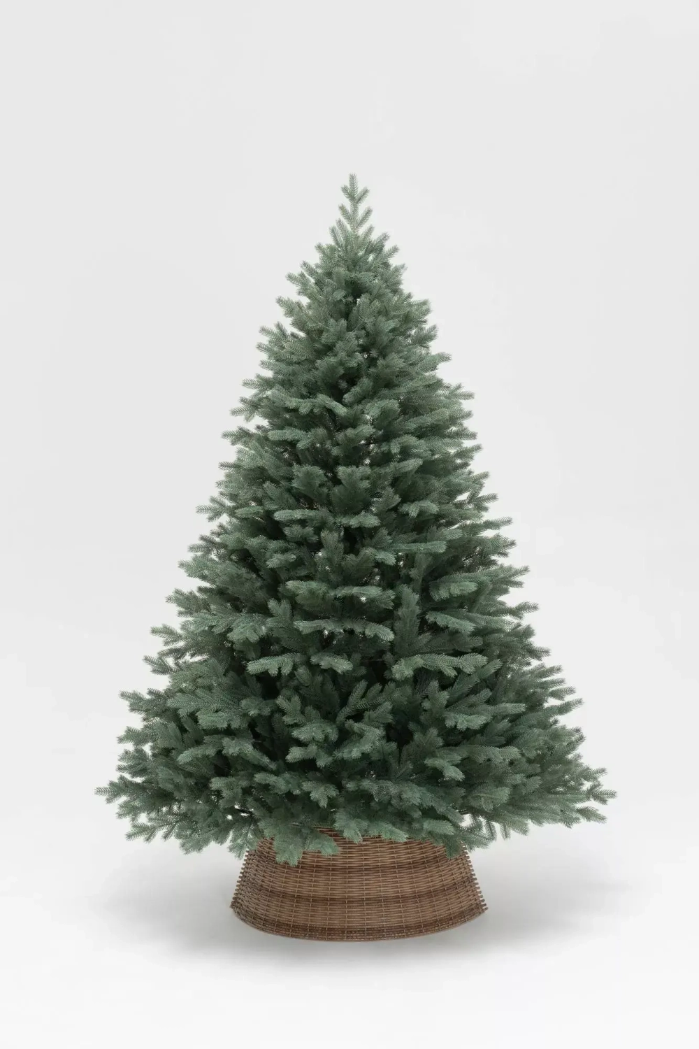 Искусственная елка Балтийская голубая 240 см., 100% литая хвоя, ЕлкиТорг (243240)