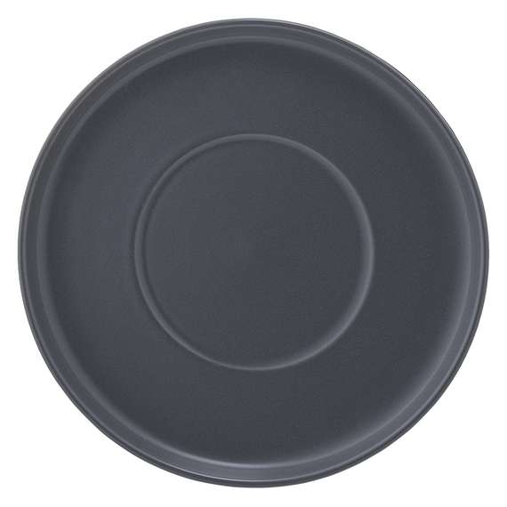 Набор из двух чайных пар темно-серого цвета из коллекции essential, 250 мл