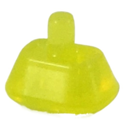 Камень, огранённый c маленькой булавкой 36451a Trans-Yellow