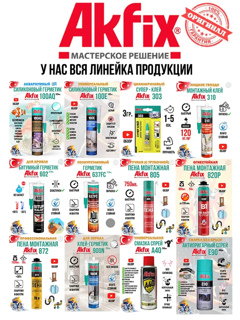 Удалитель наклеек антискотч для дома и авто Akfix A104