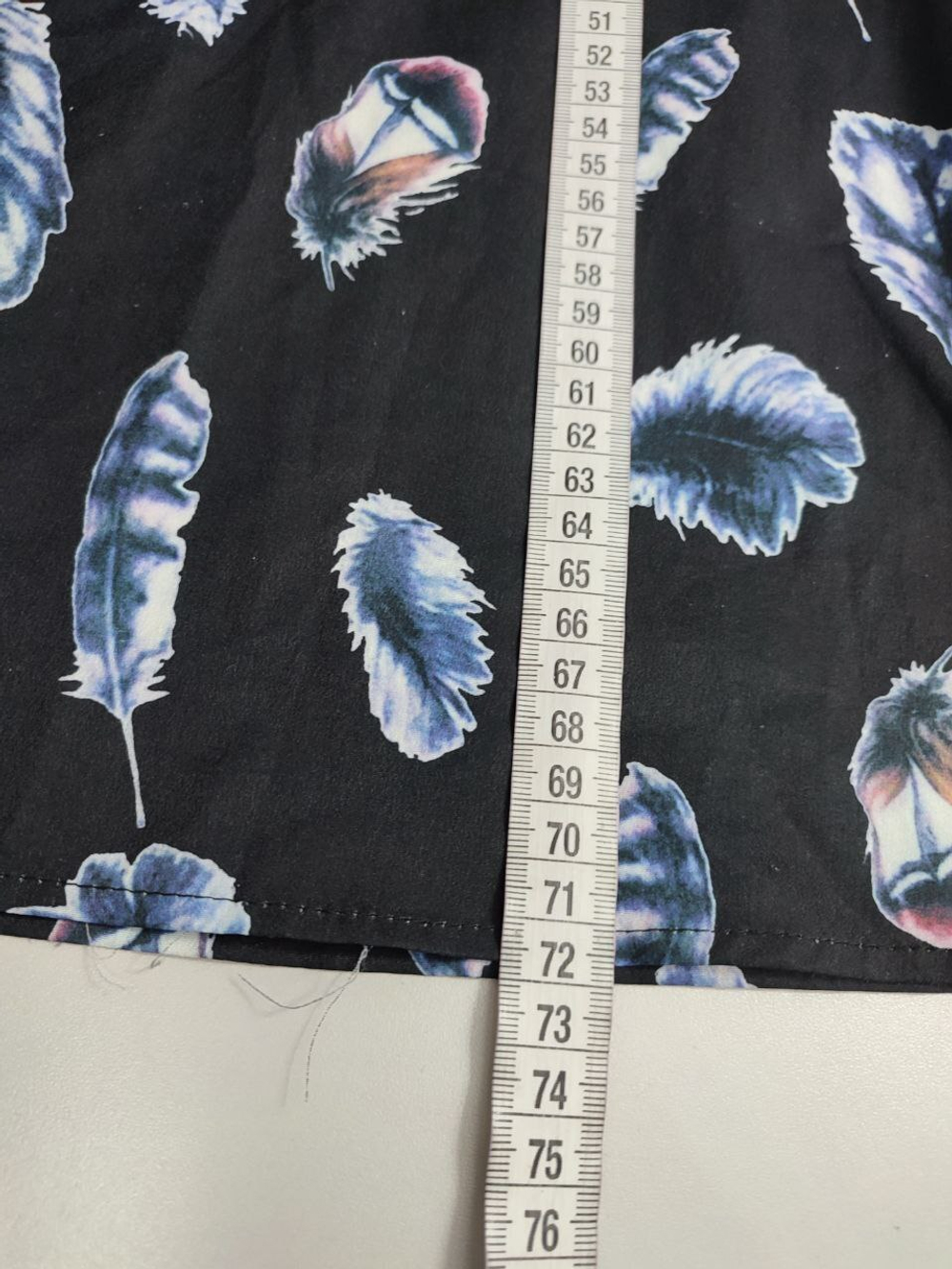 Блуза темная 58 размер