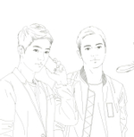 Descendants of the Sun Coloring Book