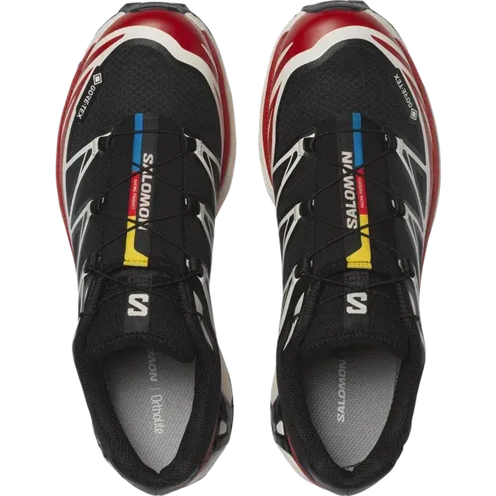Salomon XT-6 GTX "Black Flame Scarlet"