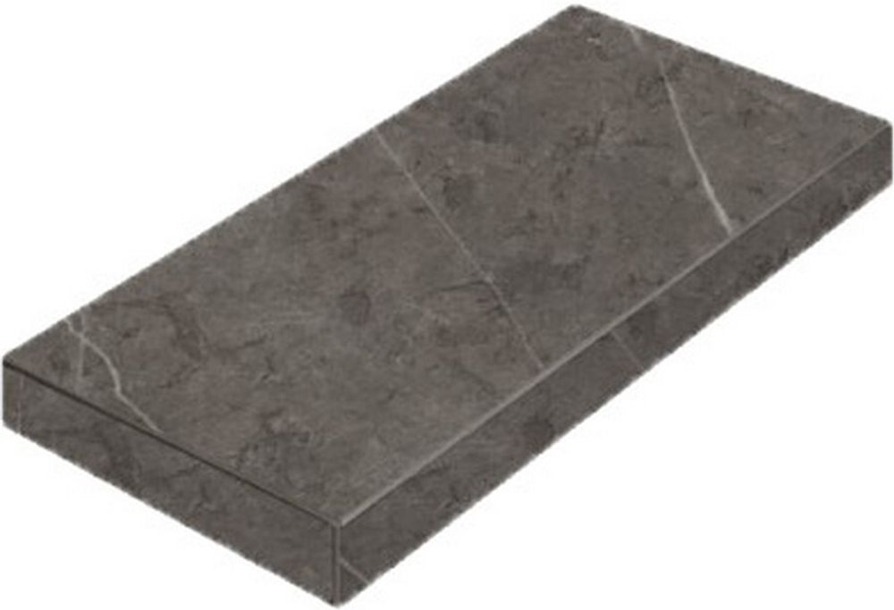 Ступень Charme Evo Antracite Scalino Nat 33х80 Ang.Sx Уг.Лев.