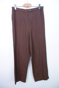 Брюки в мелкую полоску, визуально на 48/50 размер