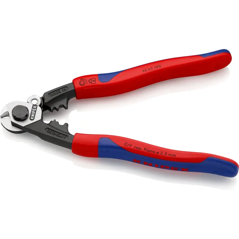 Ножницы для резки проволочных тросов 190 мм Knipex 95 62 190