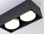 Светильник накладной TN70829/2 BK черный GX53/2 max 12W 200*100*60