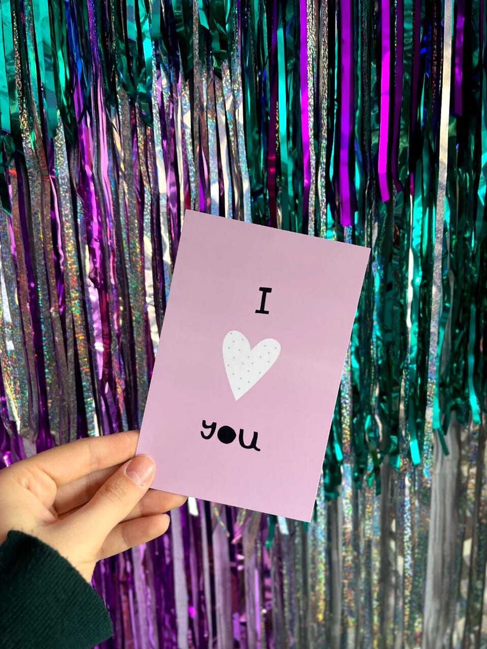 Открытка I love you №17 