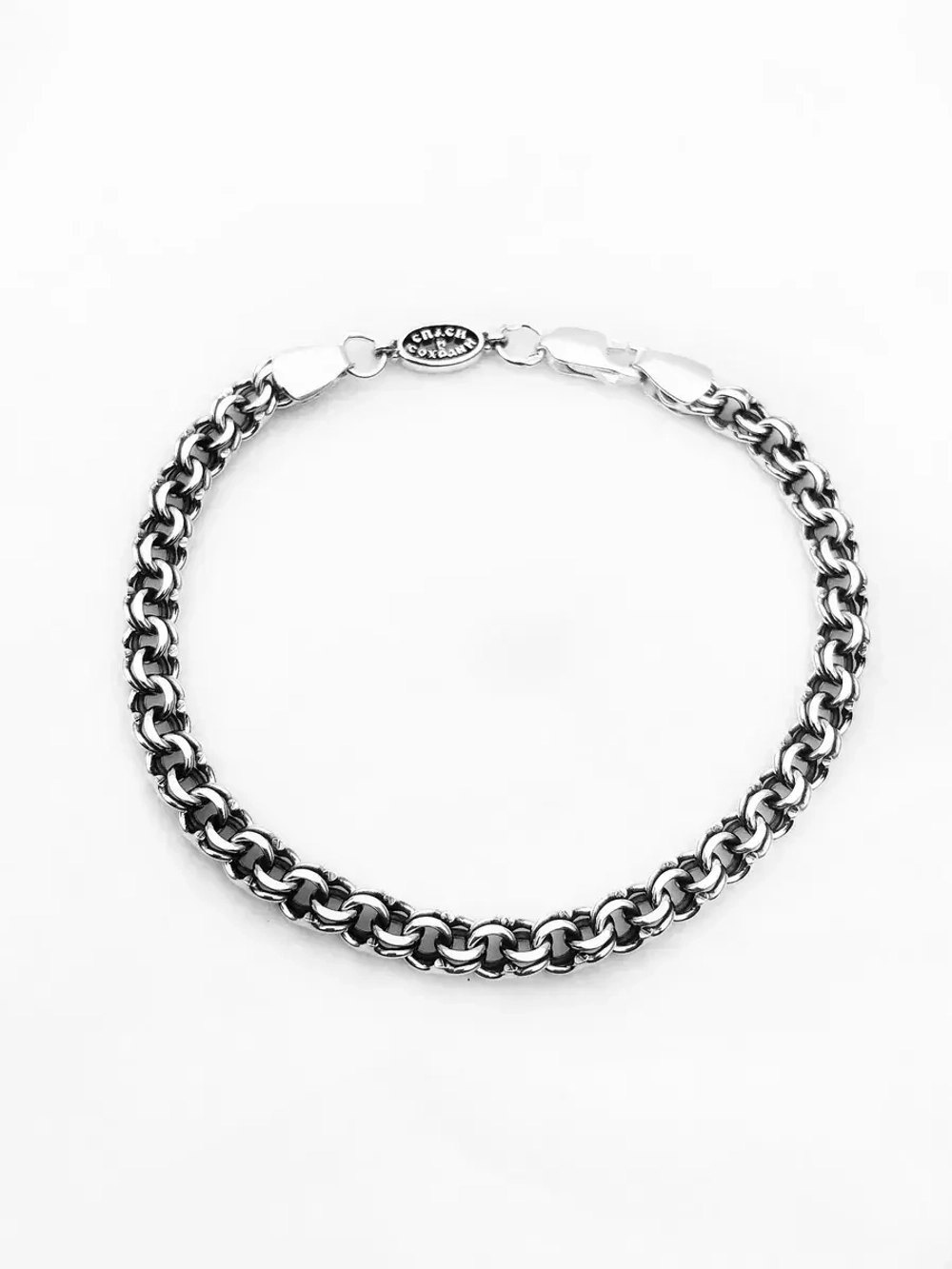 Ювелирный браслет серебряный Бисмарк