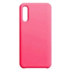 Силиконовый чехол Silicone Cover для Samsung Galaxy A50 / A50s / A30s (Розовый)