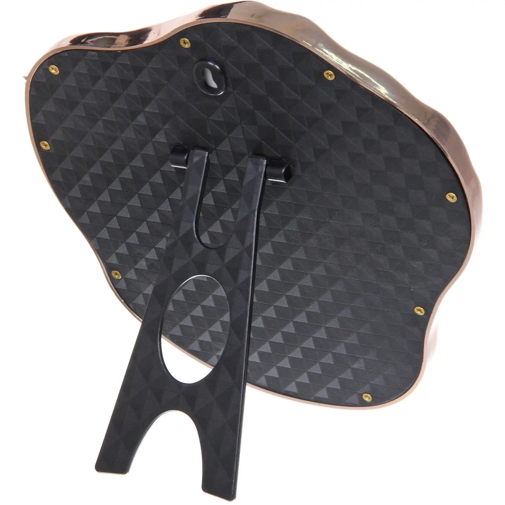 Зеркало настольное «ЭЛАНТРА», цвет золото, 21,5*20,5см