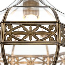 Citilux Гера-2 CL444210 Подвесной светильник витражный Бронза