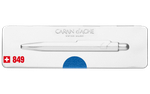 Caran d’Ache Office 849 Pop Line - Metallic Blue, шариковая ручка, M
