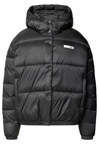 Женская теннисная куртка EA7 Ventus7 Dynamic Athlete Hooded - black