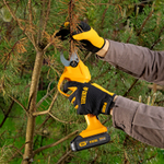 Перчатки универсальные на липучке, размер 9 Denzel