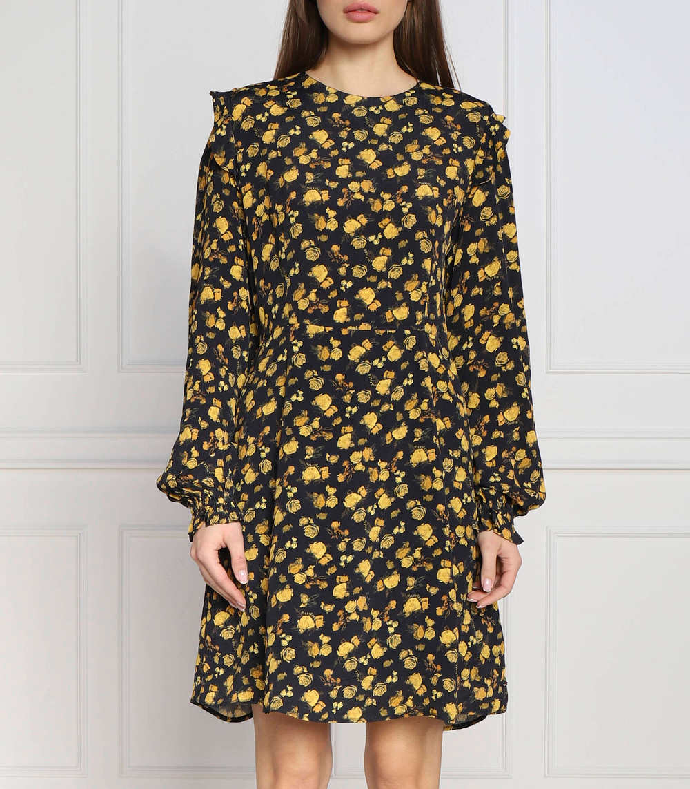 платье moss crepe rose Tommy Hilfiger - черный(WW0WW37093)