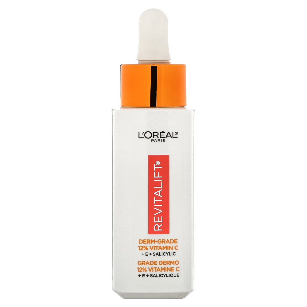 L'Oréal, Revitalift Derm Intensives, Derm-Grade, 12% витаминов C + E + салициловый, 30 мл (1 жидк. унц.)