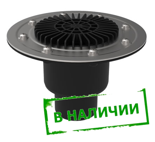 ТП-310.1NK Воронка для балкона и террас c вертикальным выпуском 110/75/50