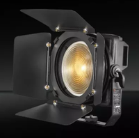 Fan-less 100W Warm White Folding Fresnel — бесшумный Fresnel прожектор 100 Вт 3200K с зумом 20–55°