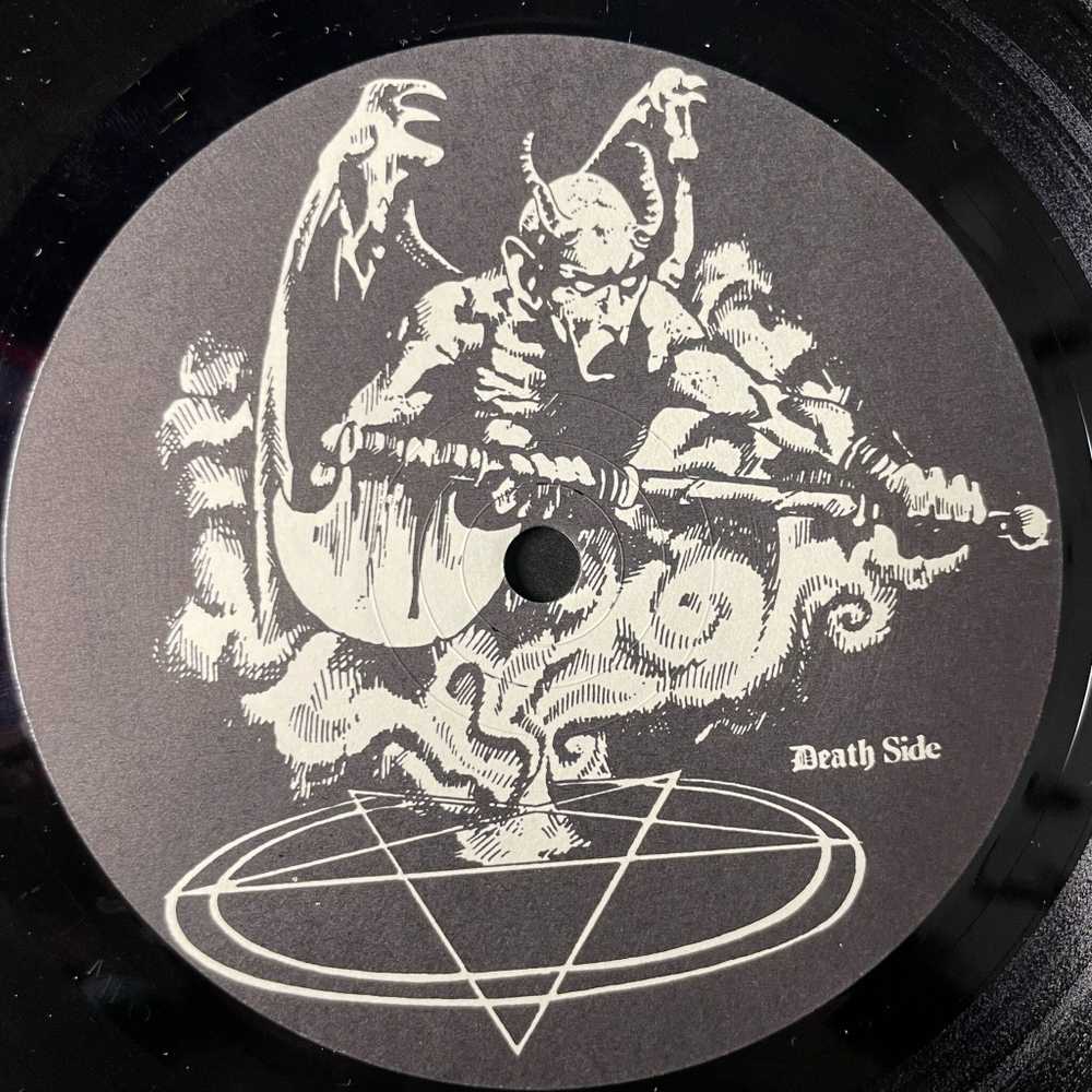 Винтажная виниловая пластинка LP Onslaught Power From Hell (UK 1985)