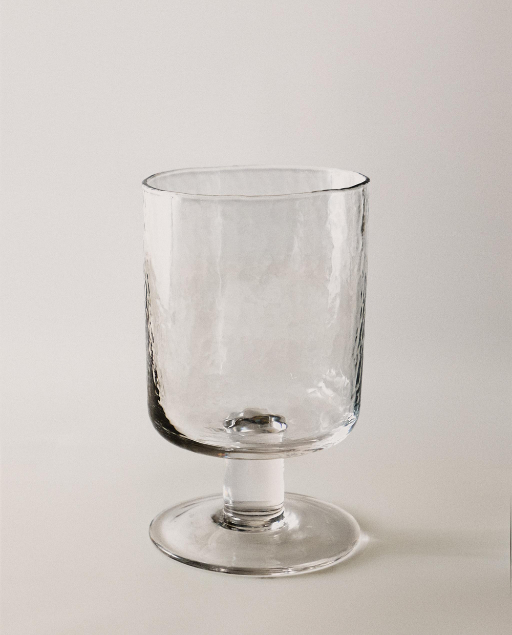 Zara Home бокал из стекла, цвет прозрачный, 13 см · 0211/409