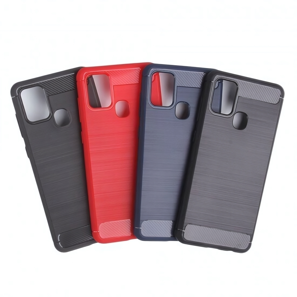 Противоударный чехол для Samsung Galaxy A21s, 009508 Серый