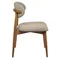 Стул Mod, орех, бежевое букле