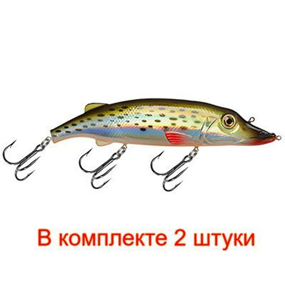 Воблер для рыбалки AQUA ЩУКА Джерк