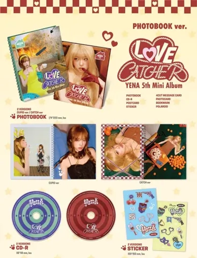 Альбом YENA - LOVE CATCHER [Photobook ver.]