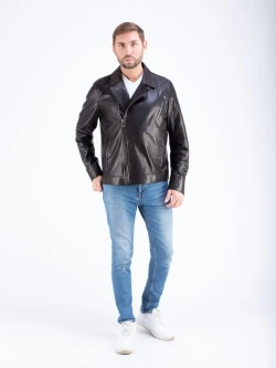 Косуха мужская  кожаная,  куртка мужская