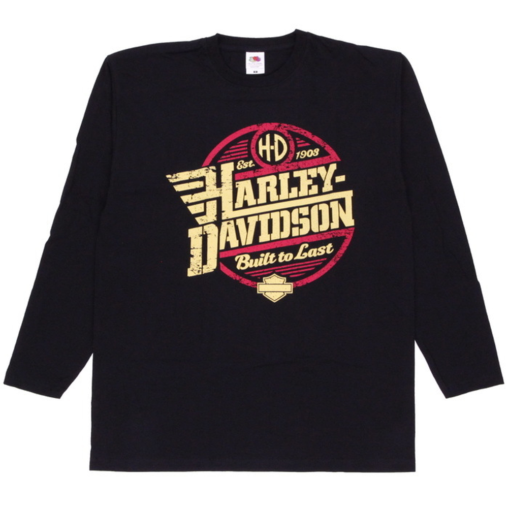 Футболка длинный рукав Harley Davidson Built To Last (650)