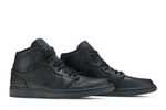 Кроссовки Jordan Air Jordan 1 Mid "Triple Black"