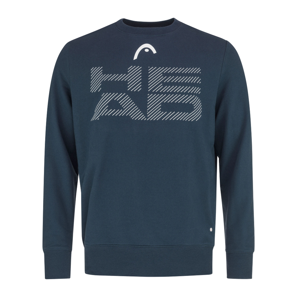 Мужское теннисное поло HEAD Rally Long Sleeve Men - Blue