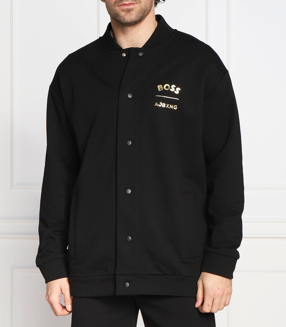 Худи samoo aj ajbxng BOSS GREEN - черный(50476427)