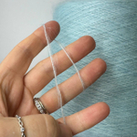 SILKID - Ri.Go; 70% кидмохер, 30% шелк; 850м/100гр; col. 125505, цвет: нежно-голубой; S501